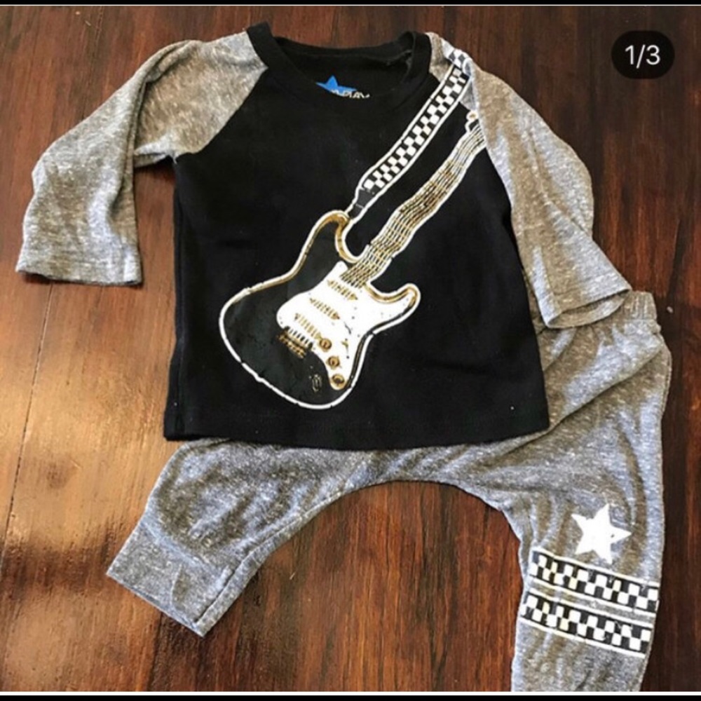Baby boys guitar 2 piece